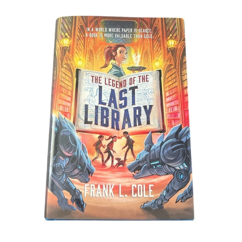 The Legend of the Last Library Book by Frank L. Cole. Hard cover